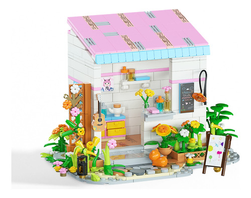 2068 Meet In The Study - Juego De Bloques De Bricolaje Weile