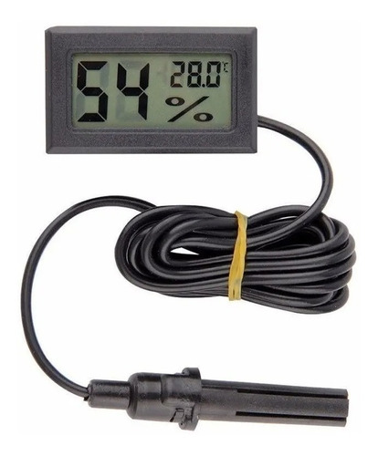 Termometro Higrometro Digital Con Sonda + Bateria