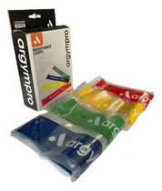 Comprar 4 Ligas Bandas Elastica Ejercicio Pilates Resistencia Crossf