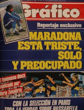 El Grafico 3468 Reportaje A Maradona