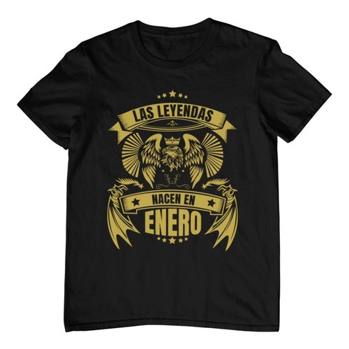 Imagen 2 de 5 de Playera Personalizada Cumpleaños-las Leyenda Nacen En- Mes