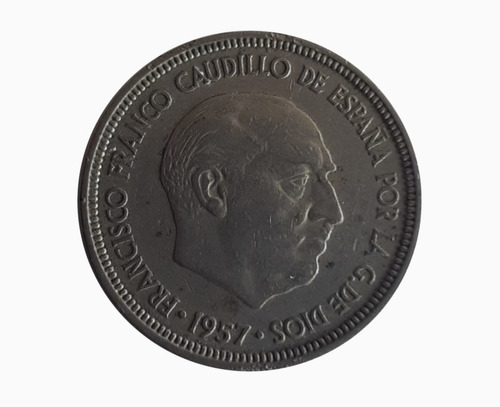 Moneda Española 1957 5 Pesetas