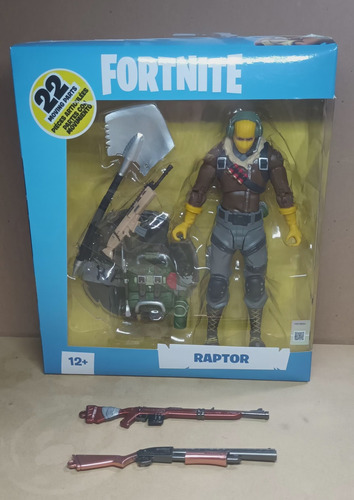 Figura De Mcfarlane Toys: Raptor Fortnite, Perfecto Estado