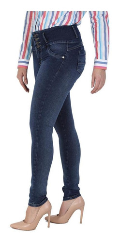 Jeans Casual Lee Mujer Pretina Alta Booty Up R5z