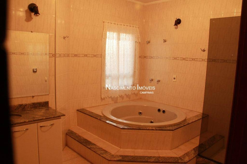 Casa Com 4 Dormitórios À Venda, 284 M² Por R$ 850.000,00 - Cidade Universitária - Campinas/sp - Ca0272