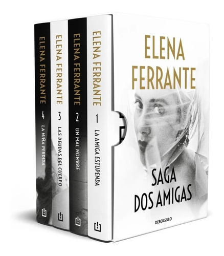 La Amiga Estupenda Tetralogia Estuche - Elena Ferrante