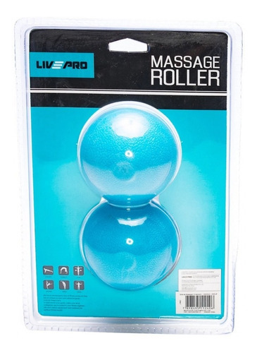 Bola Amendoim Massagem Miofascial 14 X 6,5 Cm Live Up