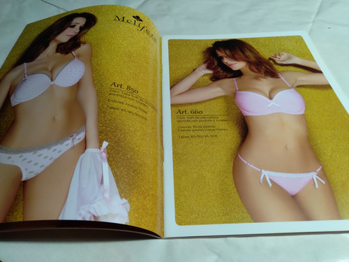 Micaela Breque- Catalogo Ropa Interior-campañas Anteriores- (Usado)