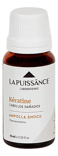 La Puissance Keratine Ampolla Shock Reparadora Pelo 15ml 3c