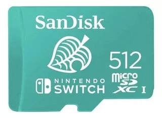 Memoria Micro Sd De 512 Gb For Nintendo Switch 4k 100 Mb/s