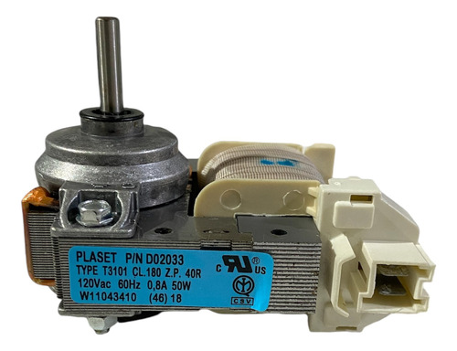 Motor Ventilador Lavasecadora Whirpool W11043410 Original (Usado)