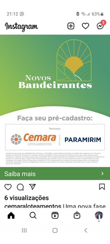Imagem 5 de 20 de Breve Lançamento Condominio Novos Bandeirantes, Lotes A Partir De 200m2, Ótima Localização - Te00192 - 70426665