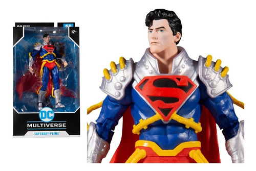 Superboy Prime Infinite Crisis Dc Multiverse Mcfarlane Toys