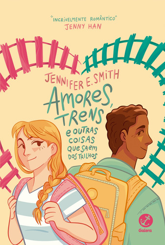 Amores, trens e outras coisas que saem dos trilhos, de Smith, Jennifer E.. Editora Record Ltda., capa mole em português, 2021