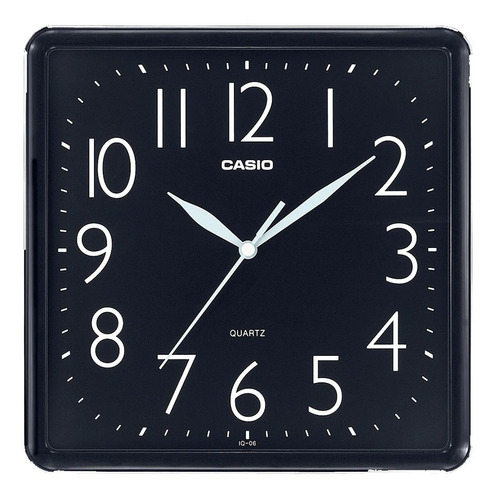 Reloj Pared Casio Iq-06 Relojesymas Color de la estructura Negro (1)
