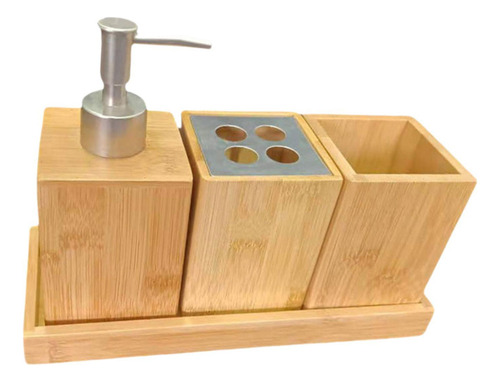 . Juego De 4 Accesorios De Baño, Soporte Para Cepillo De