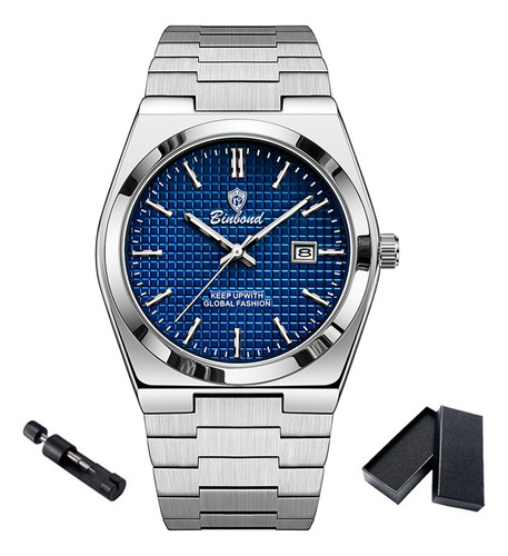 Binbon Relojes De Cuarzo Con Hebilla De Mariposa Para Hombre