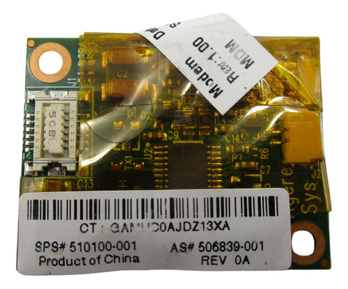 Tarjeta Modem Hp Pavilion Dv6-1359wm 506839-001 510100-001 (Usado)