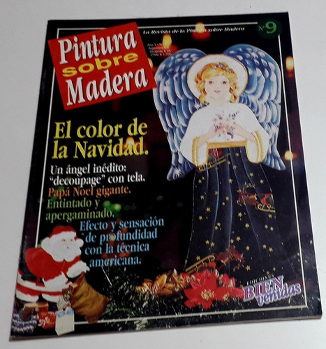 Revista Pintura Sobre Madera Decoupage Con Tela Año 1995