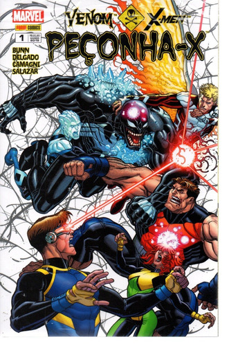 Venom X X-men Peconha-x 01 - Panini 1 - Bonellihq Cx207 N20