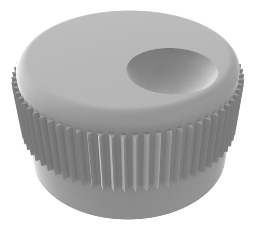 Knob Para Modulo Encoder Rotativo Mesa De Som E Comando 6mm