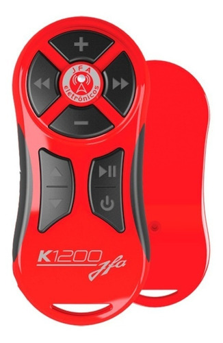 Kit  2 Controles Longa Distancia Jfa K1200 Vermelho 200 Mt