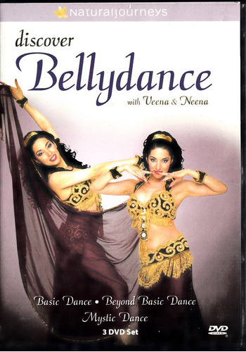 Veena & Neena. Discover Bellydance. Dvd Original Usado Qqa.