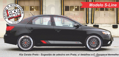 Kit Adesivo Kia Cerato - Único E Exclusivo No Ml!