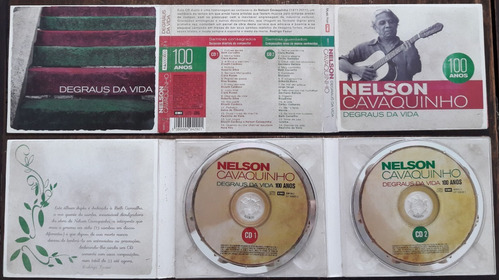 2x Cd (nm) Nelson Cavaquinho Degraus Da Vida Ed 2011 Duplo 