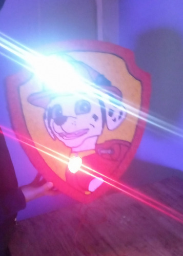 Piñata Paw Patrol Marshall Con Luces 41 Cm