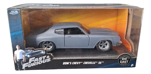 Rapido Y Furioso Chevy Chevelle Ss Gris El Pais