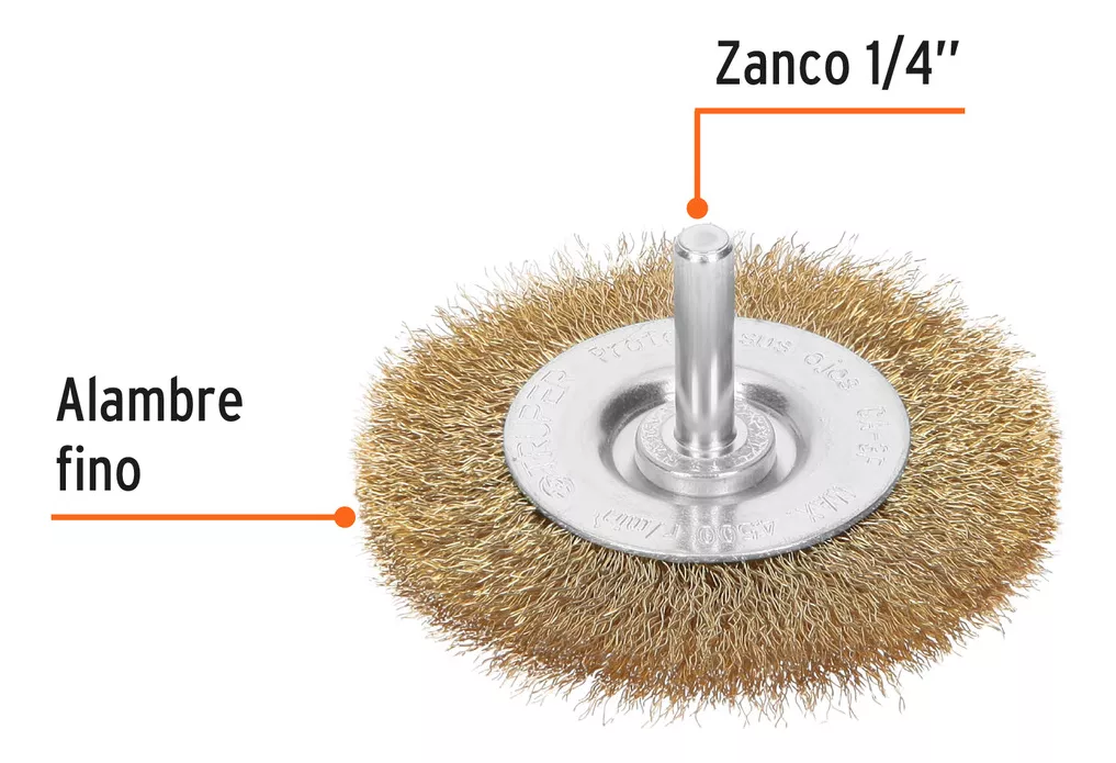 Tercera imagen para búsqueda de cepillo de alambre
