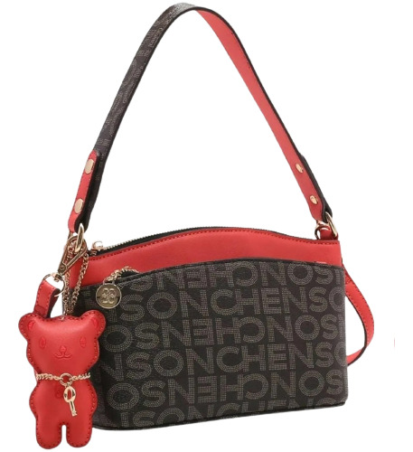 Bolsa Feminina Cg83341 Chenson Monograma Tiracolo-ombro