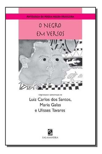 Negro Em Versos,o, De Santos,luiz Carlos Dos. Editora Moderna Em Português