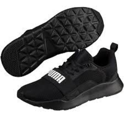 Tenis Puma Mujer Negro Black Mod 366901