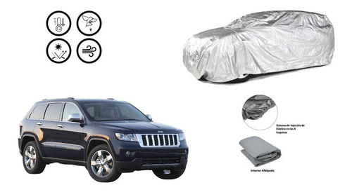  Funda Cubre Auto Afelpada Grand Cherokee 3.7l 2010