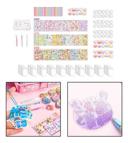 Juego De Pegatinas Para Tarjetas, Kit Decorativo 60 Piezas