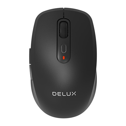 Mouse Óptico Usb 6 Botones Delux M523 Pc Laptop 1200dpi 