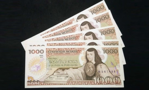 Billete De 1000 Pesos De Sor Juana