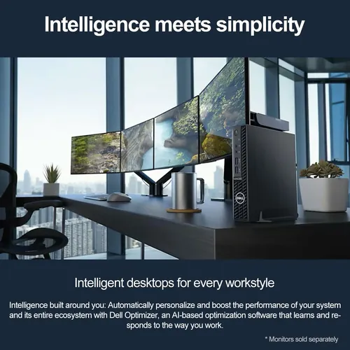 Desktop Dell Optiplex 3080 Micro Form Factor Intel I5-10500t