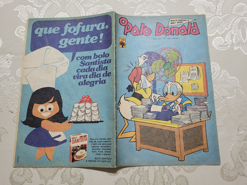 Gibi O Pato Donald N° 1344 - 12/08/77 - Editora Abril (Usado)