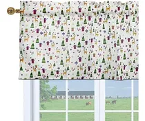 Comprar Paquete De 2 Cenefas Navideñas Para Ventana De Cocina, Árbol