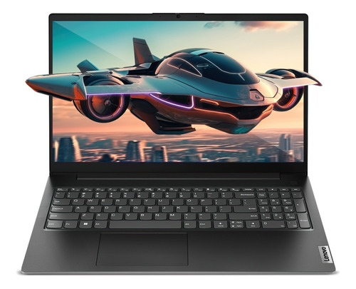 Laptop Lenovo V15 G4 Ryzen 5 7520u 512gb Ssd 8gb W11 Negro