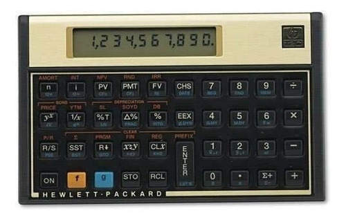 Calculadora Financiera Hewlett Packard Hp 12c