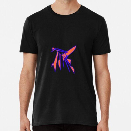 Remera Pajaro Volador Abstracto Algodon Premium