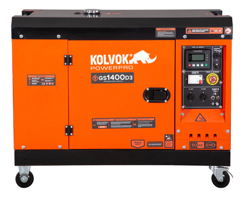 Generador Eléctrico Trif. Diésel P/eléct. 11.500w - Kolvok