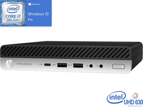 Cpu Hp Mini 400 G5 Intel Ci7 9na 16gb Ram 256gb Ssd 1tb Hdd (Reacondicionado)