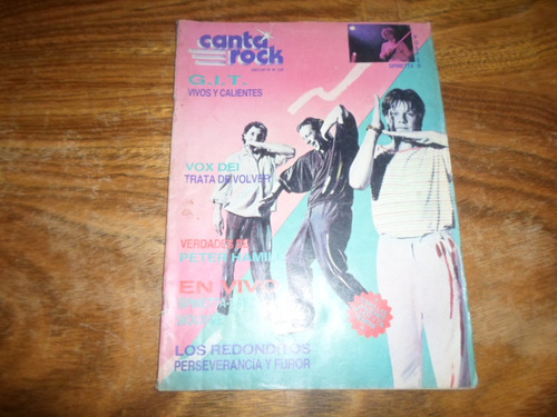 Canta Rock 76 Git Redondos Spinetta Paez Vox Dei Con Poster