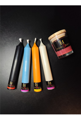 Vela Wax Play - Kit Essencial Plus | 5 Un - Masmorra Velas