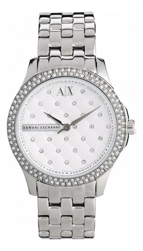 Emporio Armani Ax5215 Silver Watch For Women Modelo: Ax5215